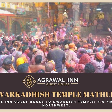 Agrawal Inn Guest House Mathura Bagian luar foto